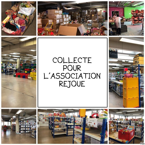 Collecte de produits alimentaires par Neos-SDI