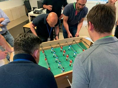 Tournoi de baby-foot chez Neos-SDI
